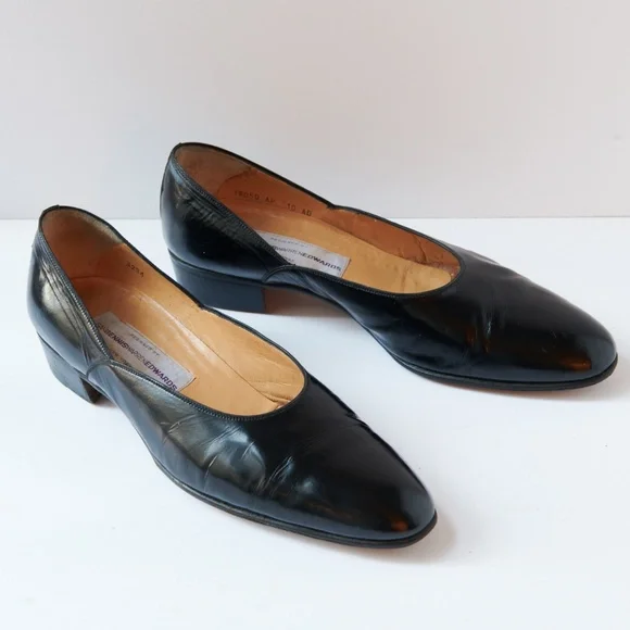 80s - SUSAN BENNIS - WARREN EDWARDS - Loafer - Men\'s - 9.5 - BLK - Silk Susan Bennis - Warren Edwards | Shoes | 8s Susan Bennis  main image 3